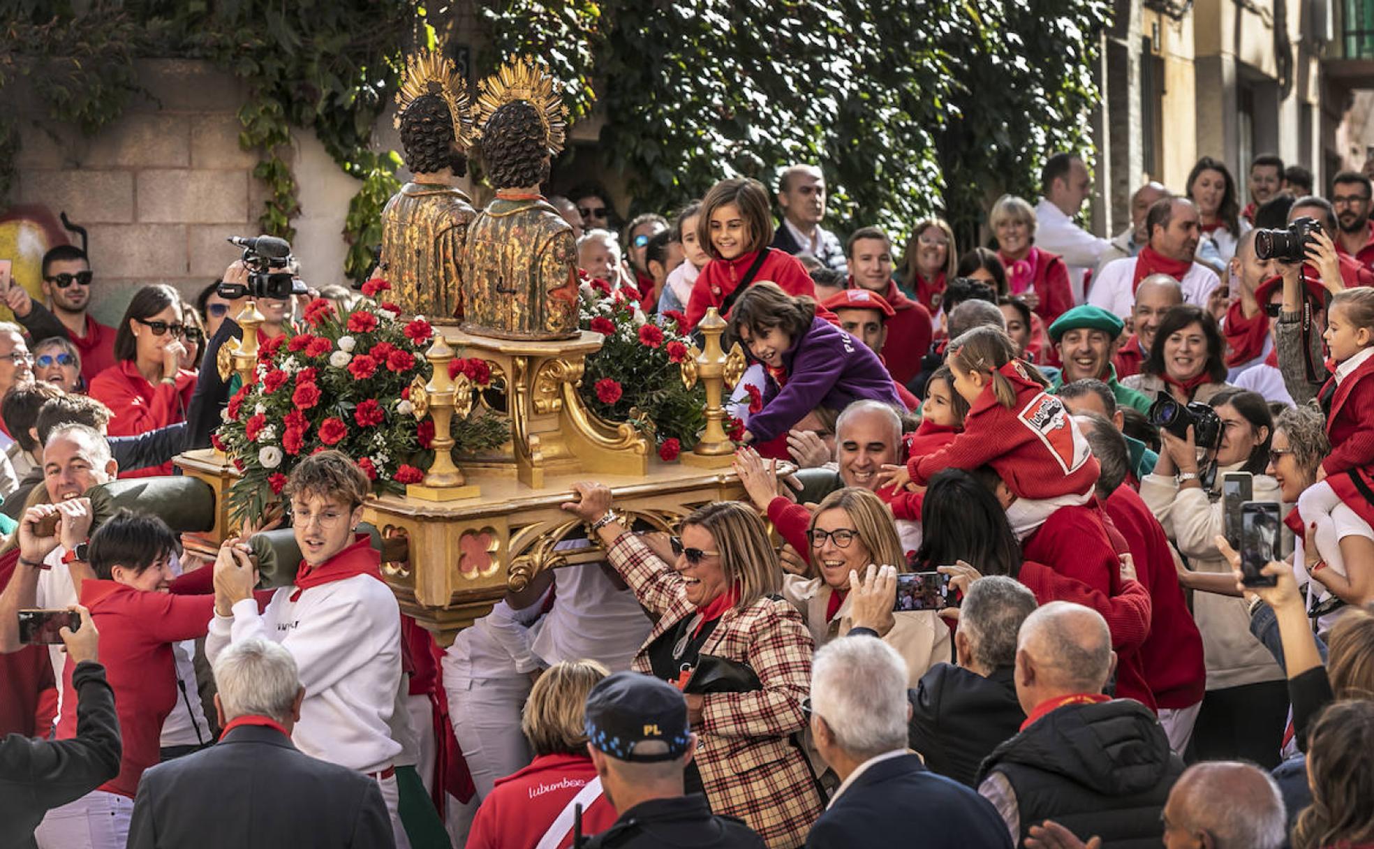 Fiestas de Arnedo los santos se quedan en Arnedo La Rioja